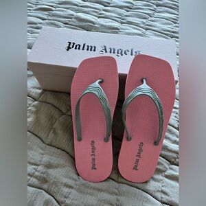 Palm Angels Two Tone Flip Flops NWT